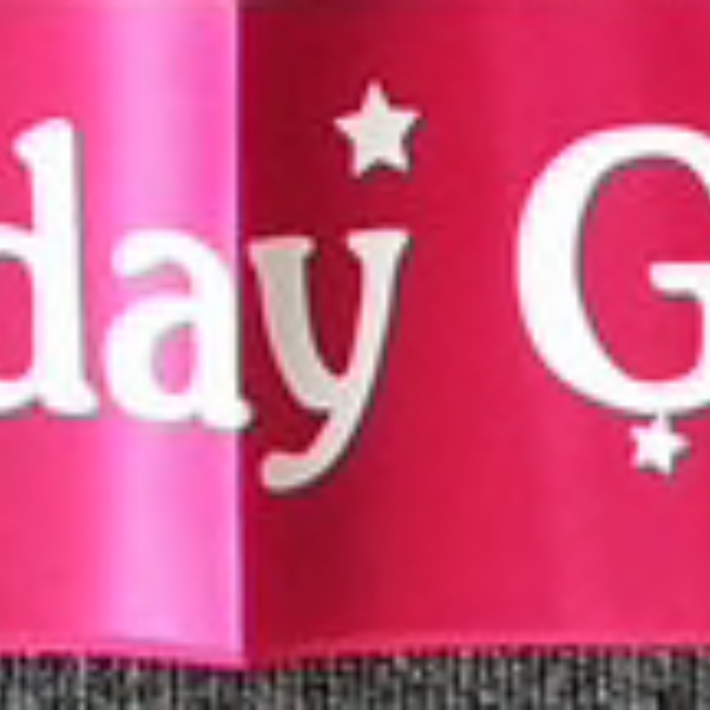 Red Birthday Girl Sache for Sweet 16 or any Bdays